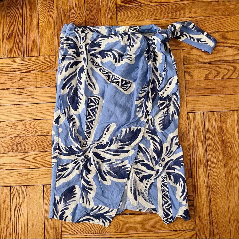 H&M Palm Wrap Skirt